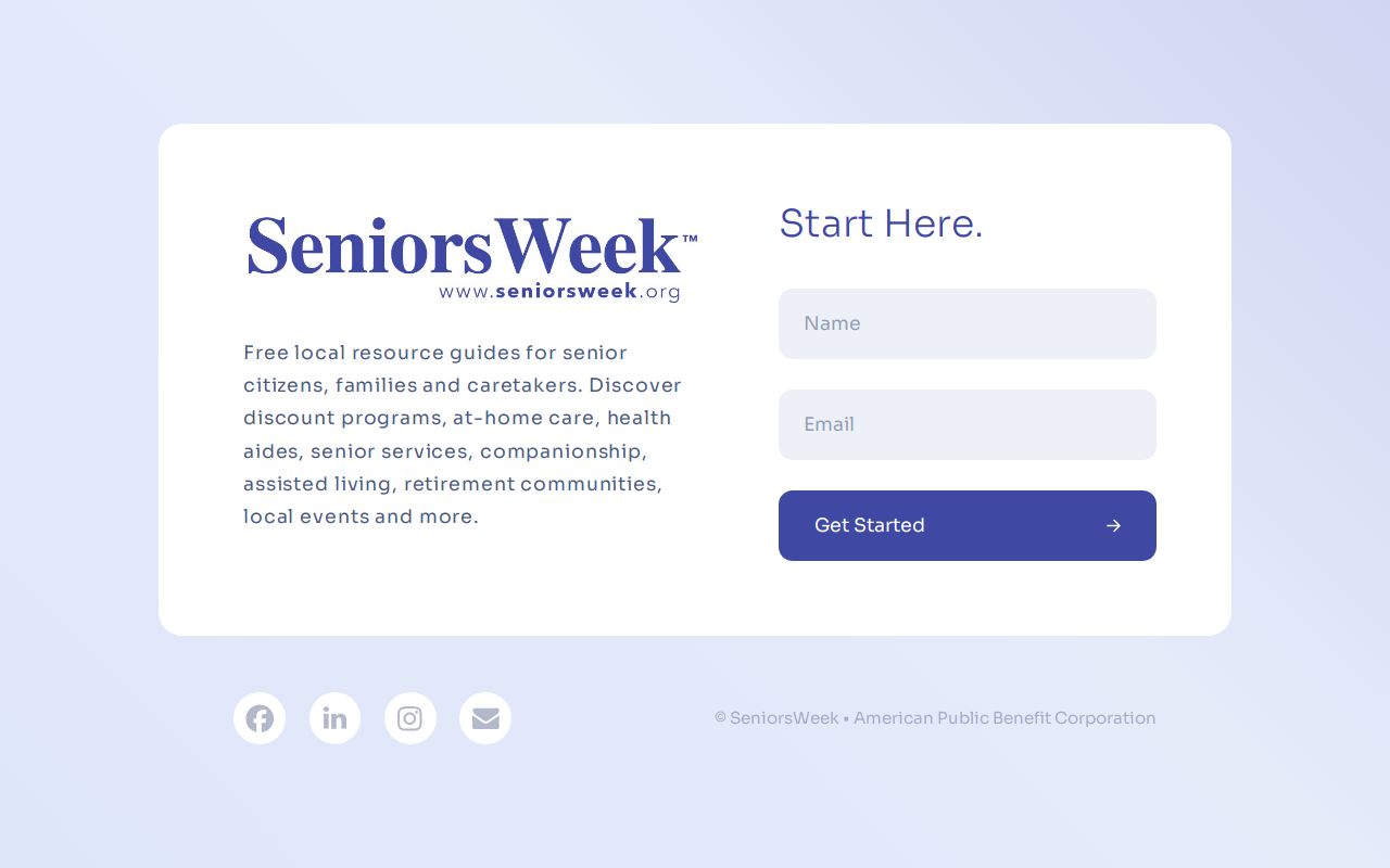 SeniorsWeek